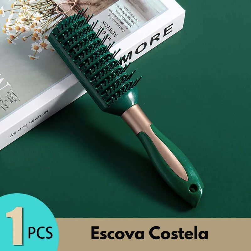 Escova KLINA para Cabelos – Antiestática e Desembaraçante