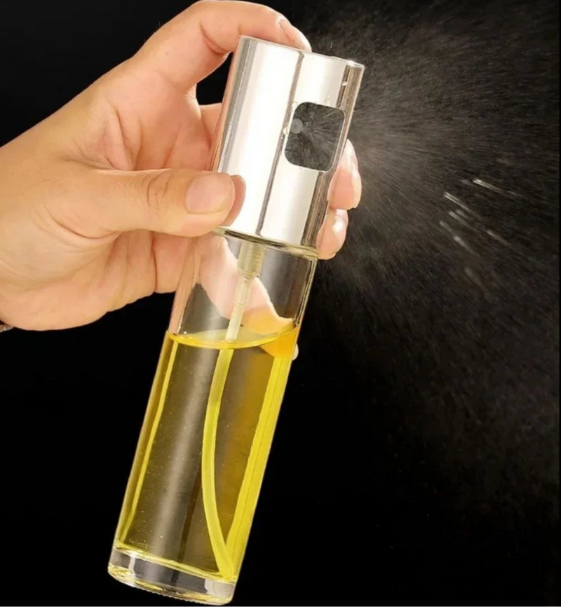 Spray Dosador de Azeite e Vinagre em Vidro – Prático, Econômico e Versátil