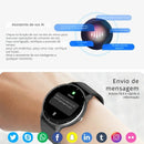Smartwatch LIGE ZL02 – Tela Touch, Ligações via Bluetooth, à Prova d'Água, Fitness Tracker IP67