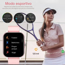 Smartwatch Keshuyou 2025 – Tela 2.01”, Ligações, Notificações e Modos Esportivos