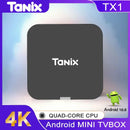 TV Box Tanix TX1 Android 10.0 – 2GB RAM / 16GB ROM, 4K, Wi-Fi 2.4G, Allwinner H313, Multi-idioma