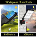Powerful LED Solar Outdoor Led Courtyard Wall Lamp Rechargeable Human Body Induction Garden Terrace Garage Door Street Lighting