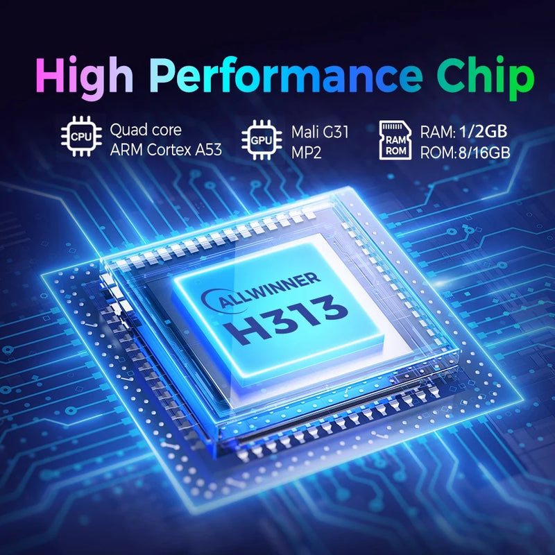 TV Box Tanix TX1 Android 10.0 – 2GB RAM / 16GB ROM, 4K, Wi-Fi 2.4G, Allwinner H313, Multi-idioma